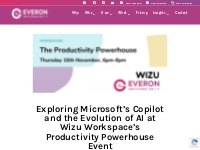 Exploring Microsoft s Copilot and the Evolution of AI at Wizu Workspac
