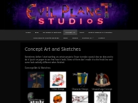 Concept Art and Sketches | Evil Planet Studios