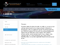 Career Openings at Evolution Scientific, Inc. | Equipment Calibration