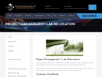 ESi Project Management   Lab Re-Locations | On-Time   On-Budget