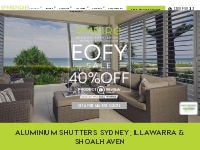 Aluminium Shutters Sydney   Wollongong | Empire Window Furnishings