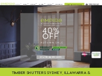 Local Timber Shutters Sydney - Wooden Timber Shutters