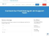 Fleet Management Support - Contact Us - Eworks Tracking