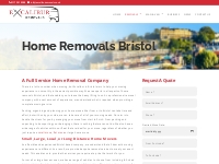 House Removals Bristol ~ Complete Removals   Storage Services