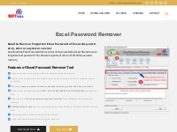 Excel Password Remover instant recover   remove excel password