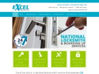 Nationwide Locksmith Service | Boarding Up Service | Excel Security