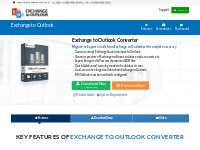 Exchange to Outlook Converter   Move Data from Exchange Server to Outl