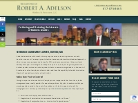 Severance Agreement Lawyer, Boston, MA | Attorney Robert Adelson