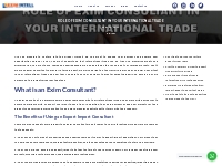 Role of Exim Consultant in Your International Trade