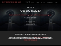 EXIT ESCAPE ROOM NYC - Highest Rated Escape Room Games In NYC