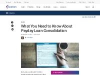 Payday Loan Consolidation: What You Need to Know - Experian