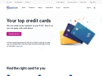 Credit Cards Matched to Your Credit Profile - Experian