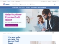 Order Your Free Credit Report | Experian Australia