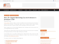 Top Digital Marketing Course in Janakpuri [100% job placement]