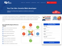 You Can Hire Proficient Joomla developers @$8/hr.