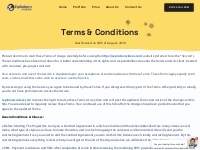 Terms and Conditions