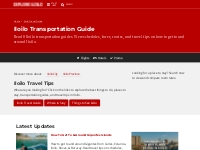 Iloilo Transport Guide   Tips - Explore Iloilo