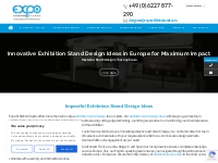 Bespoke Exhibition Stand Rental Design Ideas in Europe
