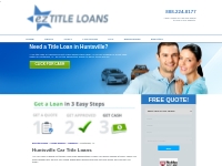 Easy Title Loans | Online Auto Equity Loan in Huntsville, AL