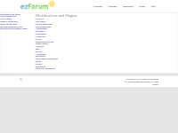ezForum - Modifications and Plugins