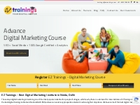 Digital Marketing Course - Training Institute in Noida | EZ Trainings