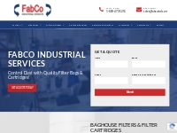 Baghouse Filter Bags   Cartridges | FabCo Industrial Services