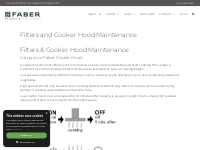 Faber | Filters and Cooker Hood Maintenance