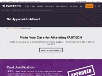 Get Approval to Attend - FABTECH