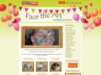 Face the Art Entertainment | Face Painting | Photobooth | Clowns | Bub