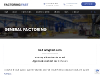 GENERAL FACTORING - Factoring Fast