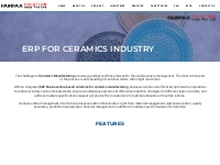 ERP For Ceramics Industry | SAP B1 Ceramics ERP Solution