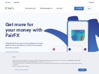 FairFX multi-currency card and international payments