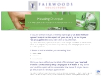 Housing Disrepair - Fairwoods Solicitors Ltd