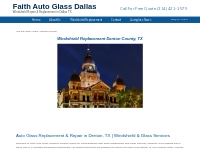 Denton County %% - Faith Auto Glass Dallas