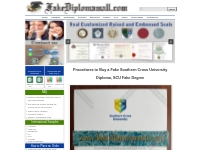 Procedures to Buy a Fake Southern Cross University Diploma, SCU Fake D