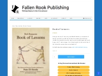 Book of Lessons   Fallen Rook Publishing
