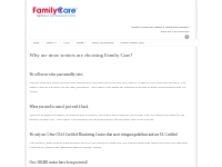 Why Choose Family Care Medical ALarms