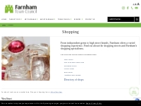 Shopping - Farnham Town Council