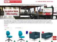 Australian Made Office Seating | Fast Office Furniture
