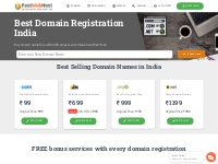 Domain Registration India - Buy Domain Names
