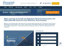 Sydney to Brisbane Interstate Removalists - And In Between