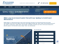 Sydney to Gold Coast Interstate Removalists - And In Between