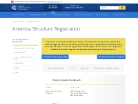 Antenna Structure Registration | Federal Communications Commission