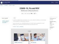 COVID-19, Flu and RSV | FDA