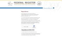 Federal Register :: Request Access