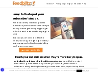 Inbox Detection: Jump to the top of subscribers  inbox.FeedBlitz
