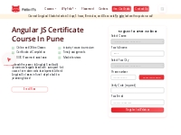 Angular JS Course In Pune, Angular JS Classes in Pune - Felix