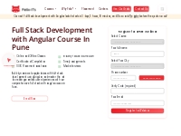 Full Stack Development With Angular JS Course - Felix IT Systems
