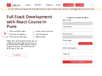 Full Stack Development With React Course   Classes In Pune - Felix