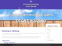      Fencing Contractors in Woking | KD Fencing
